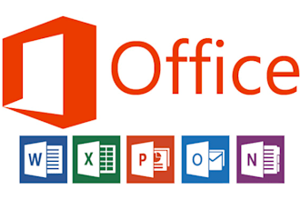do your ms office related work