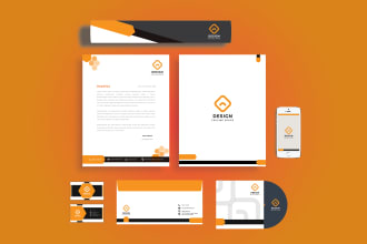 design professional business card,logo,letterhead and all stationery items