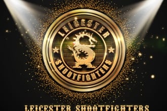 design 3d gold metallic logo in 24 hours