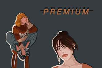 draw portraits and people illustrations from your photo