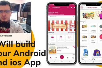 build your ecommerce, listing, classified website, android and IOS app
