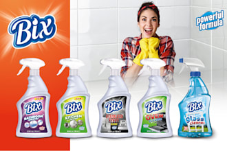 clean products label design