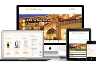 make hotel booking website for your business