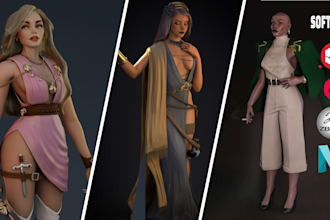 model your 3d character for 3d animation