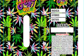do a full wrap package design, pre roll design