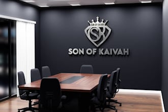 create a modern business or church logo design