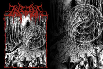 do dark art illustration