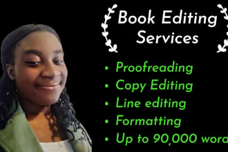 proofread and edit your novel