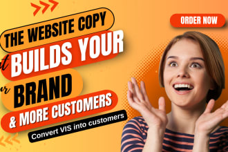 write persuasive website copywriting that builds your brand and generates sales