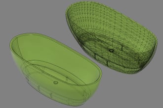 convert your mesh stl to step or solid model