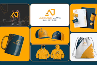 design logo, brand kit, brand guidelines, and visual identity