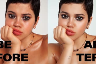 do high end photo retouching