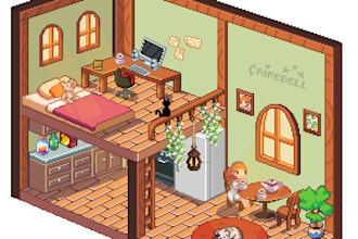create isometric pixel art for you