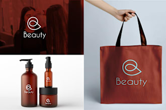 create a minimalist logo and brand identity with complete branding kit
