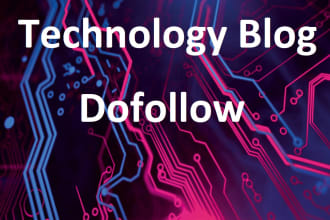 write tech guest posts for my own technology blog