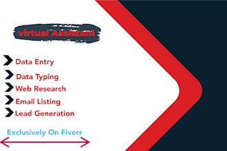 do data entry, data management and collection