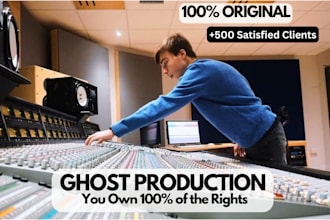 ghost produce an original and professional song for you
