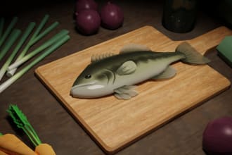 create 3d stylised hand painted assets for your project