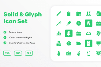 design custom vector icon set