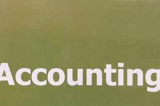do bookkeeping and make profit and loss account and balance sheet