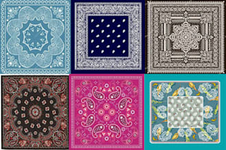 Big Deals!  create scarf, hijab and bandana print design