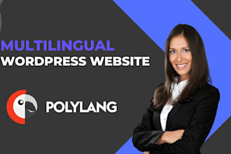 make your wordpress website multilingual using polylang