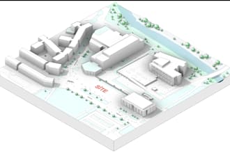 3d modeling a topology site anywhere in the world