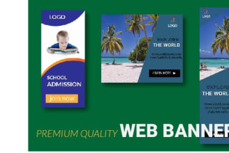 design  web banner for google display ads