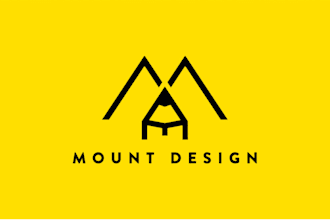 design 3 flat minimalist logo design