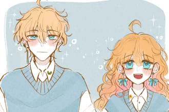 teach you the basics design and drawing anime art