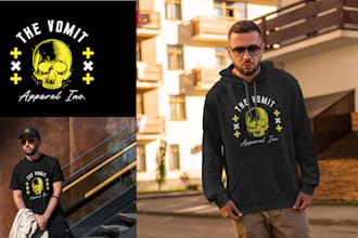 make amazing streetwear logo for your clothing brand