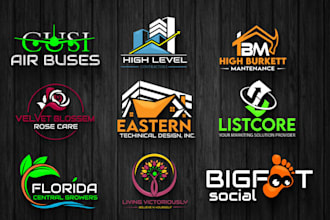 do modern, attractive and unique business logo design