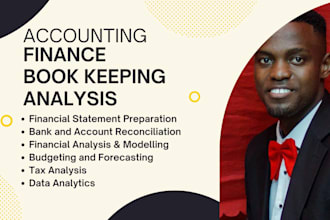 do your accounting, bookkeeping and finance analysis tasks