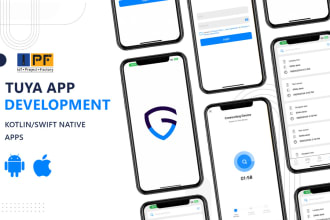 create app and dashboard for tuya devices