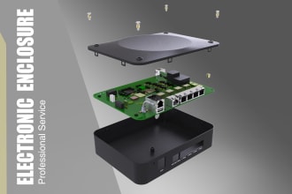 do industrial design enclosure for your electronic projects