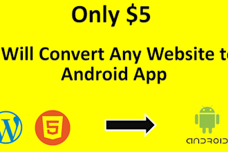 convert website to android app