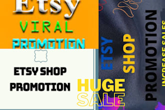 do etsy promotion, etsy traffic, etsy marketing ,etsy seo to boost your sales