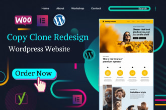 copy,duplicate,clone website and elementor pro clone wordpress website redesign