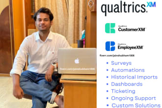 offer expert qualtrics support and consulting per hour
