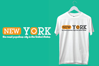design of minimalist typography and custom t shirt designs