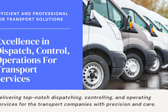 provide professional phone operator and dispatcher for your transportation needs