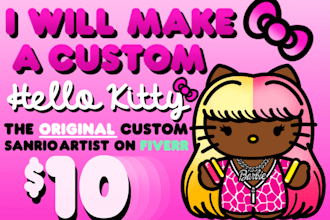 custom make a hello kitty for you