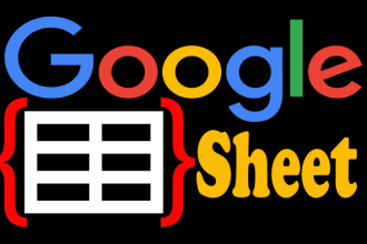 do any google sheet task with or without apps script