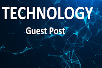 write guest posts on high traffic technology blogs