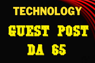 do guest post in da 65 technology blog