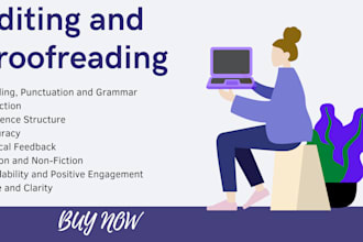 proofread and edit any kind of ebooks