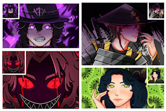 draw pfp game roblox minecraft avatar anime or chibi cartoon