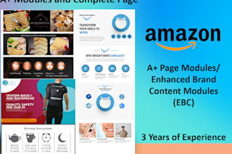 create amazon ebc or a plus modules