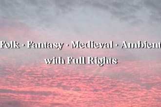 write an atmospheric folk music for your game, movie, video