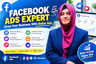 create and manage facebook ads campaigns and meta ads